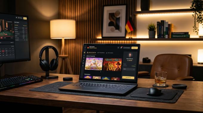 Moderní herní prostředí německého online casina