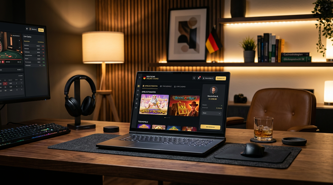 Moderní herní prostředí německého online casina